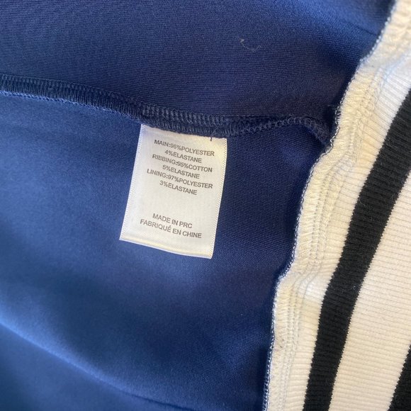 Finders Keepers Blue & Leopard Bomber Jacker - S - Picture 5 of 5